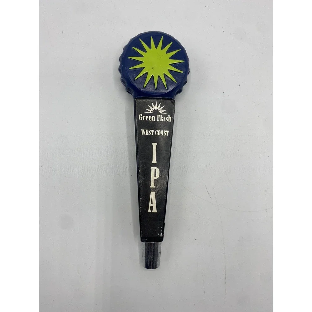 GREEN FLASH WEST COAST IPA Draft Beer Tap Handle SAN DIEGO, CA CALIFORNIA